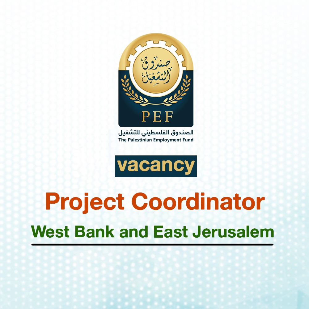 Project Coordinator- West Bank