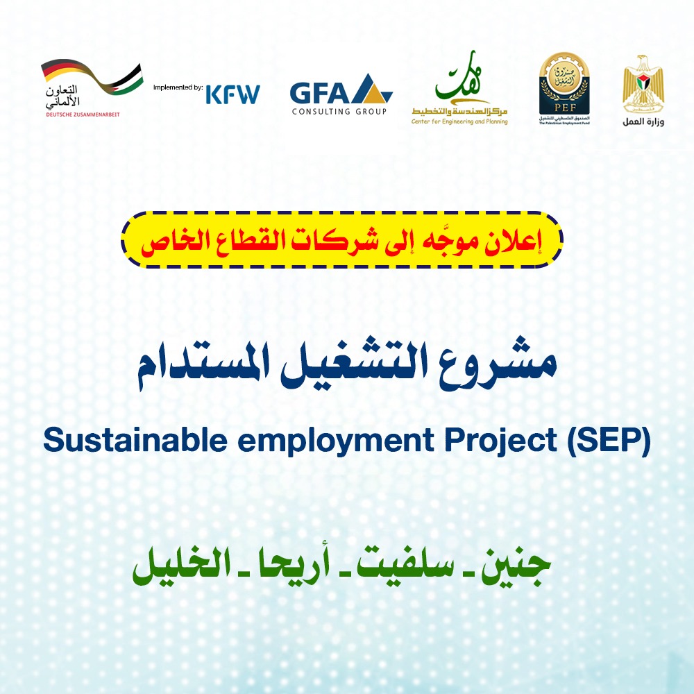 مشروع التشغيل المستدام (النسخة التجريبية)